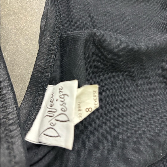 Deweese Design 80’s vintage one-piece swimsuit size: 8 made in USA - Picture 2 of 5